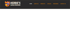 Desktop Screenshot of herbiesfireworks.com